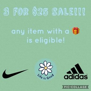 🎁3 for $25 SALE !!!!!